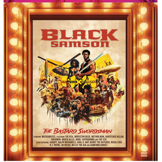 PRE-ORDER JUNE 13th RELEASE Black Samson, The Bastard Swordsman, From Wu-Tang, The Saga Continues